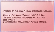Physical Endurance
