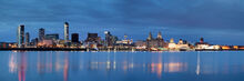 Blue city
