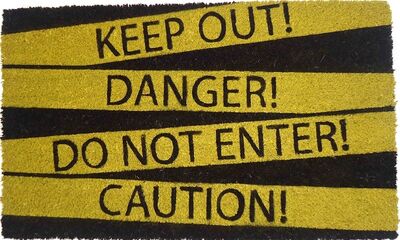 Do not enter