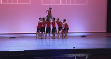 The polish team practices