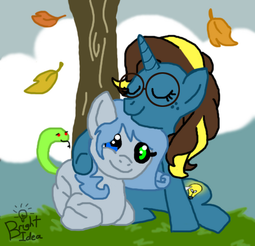 File:Scriptlessbrightideahug by cartoonconnoisseur-d8w1f9q.png