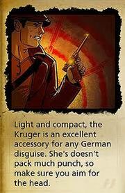 Kruger pistol Sabotuer