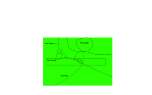The Tribe of Waterfrost Camp Area Map