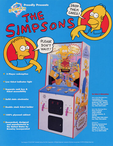 File:The Simpsons Cupcake Contest arcade game.jpg