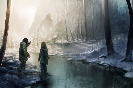 Encountering a Frost Giant