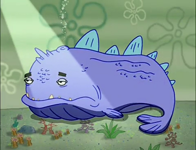 Purple Dinosaur Fish!
