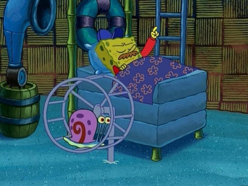 Image 800pxGary & Spongebob (The Great Snail Race).jpg THE