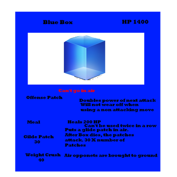 Blue Box card