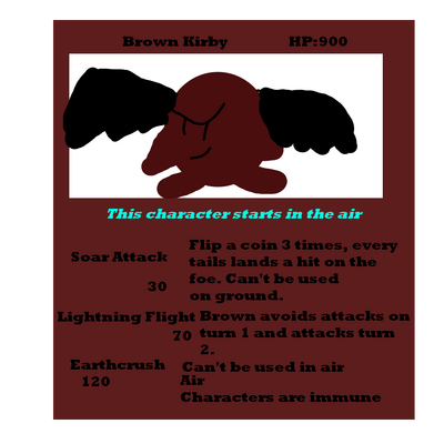 Brown card