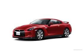 The Speeding Red Car