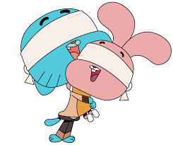 File:Gumball And Anais Hugging.png