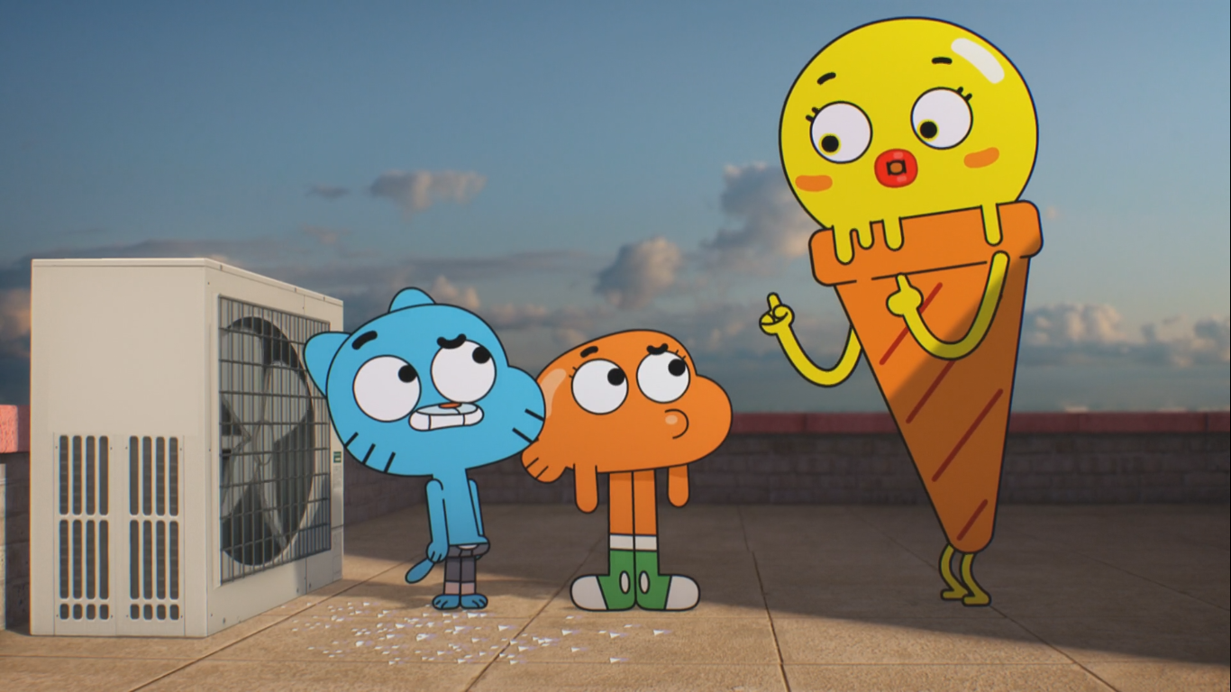 Image - Sarah 4th wall.png | The Amazing World of Gumball Wiki | FANDOM ...