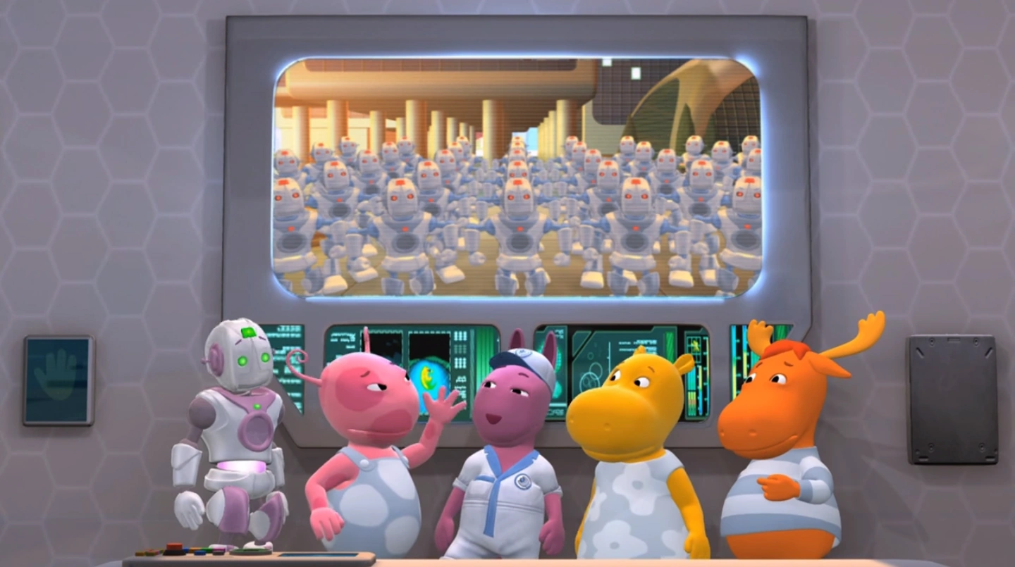 Image The Backyardigans Robot Rampage P2 2 Uniqua Tyrone Tasha Austin