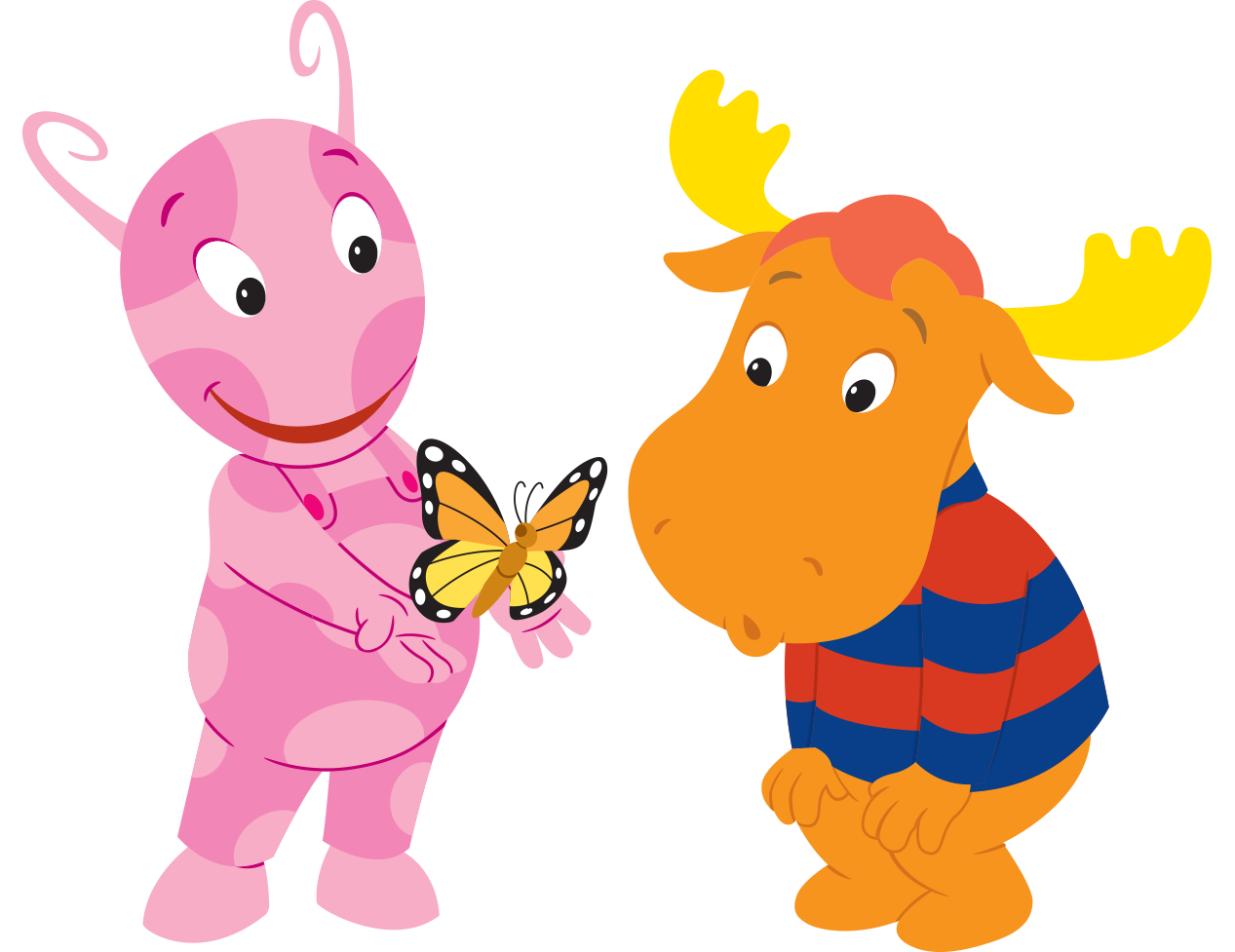 Uncategorized Uniqua Backyardigans Animal image the backyardigans uniqua tyrone butterfly png wiki fandom powered by wikia