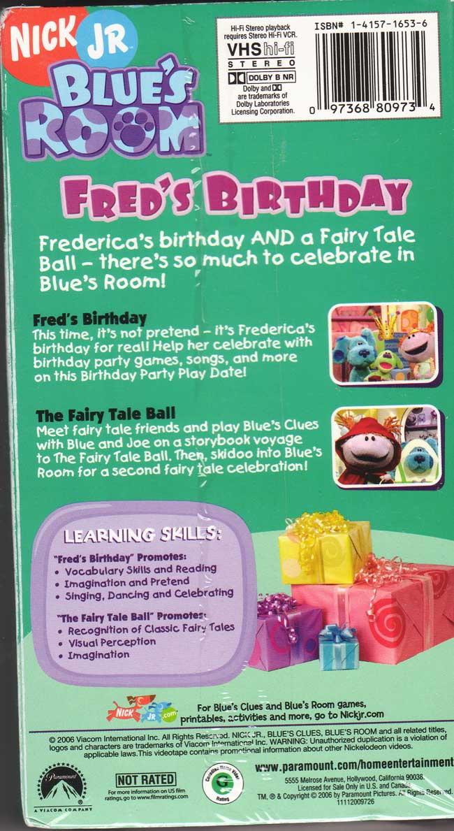 Blue S Room Meet Blue S Baby Brother Dvd Blue S Room Meet Blue S Baby Brother Dvd