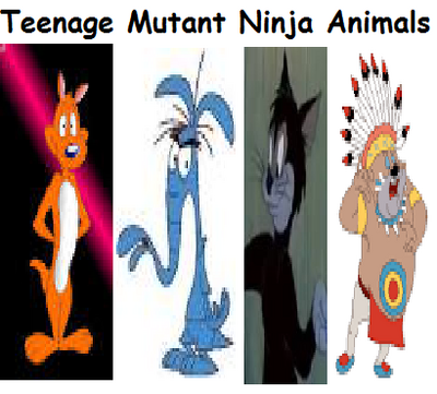 Teenage Mutant Ninja Animals