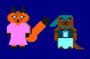 Aquastar and Perla Wavecrester By Lord Rose Thorn For Selound's Art Contest