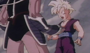 Turles htis gohan stomach