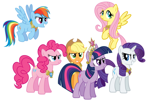 Mane 6 for Transformer Fic