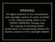 Thames Video Warning 1991