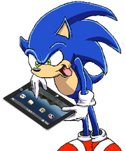 Sonic IPAD by foxgenco