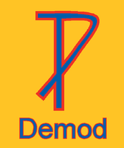 Demod logo from April 2014