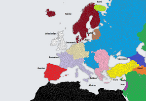 Ethnic map
