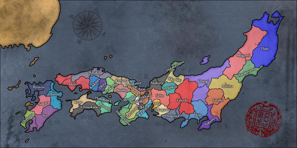 Sengoku Jidai ( Map Game ) | TheFutureOfEuropes Wiki | FANDOM powered by Wikia