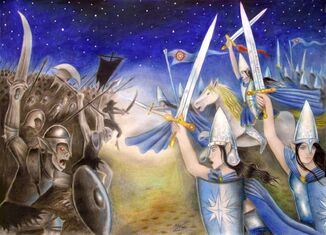 Battle under the stars