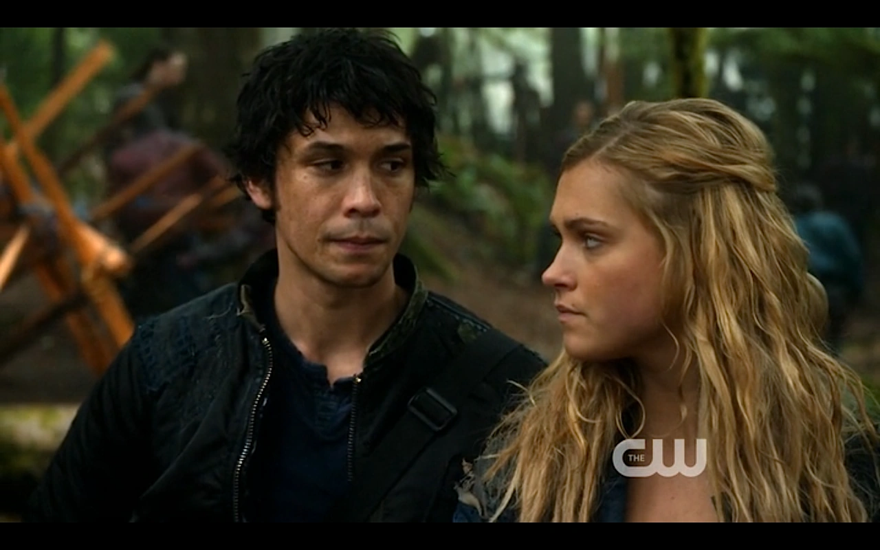 Image ClarkeBellamy1x11.png The 100 Wiki FANDOM powered by Wikia
