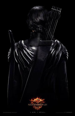 Póster de Katniss para Sinsajo Parte 1