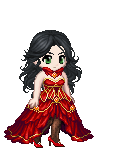 Sabrina in a fancy dress