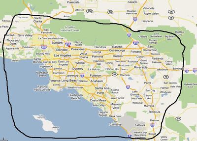 LA Map Centerpoint