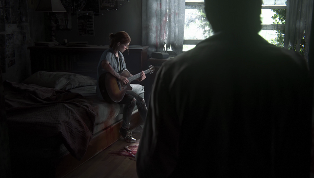 Fichier:Joel regarde Ellie TLOU2.png