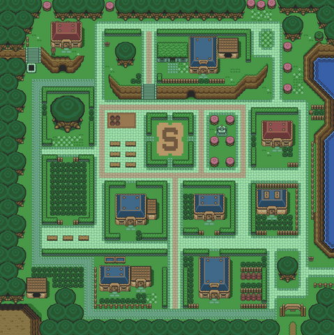 Archivo:Kakariko Village (A Link to the Past).png