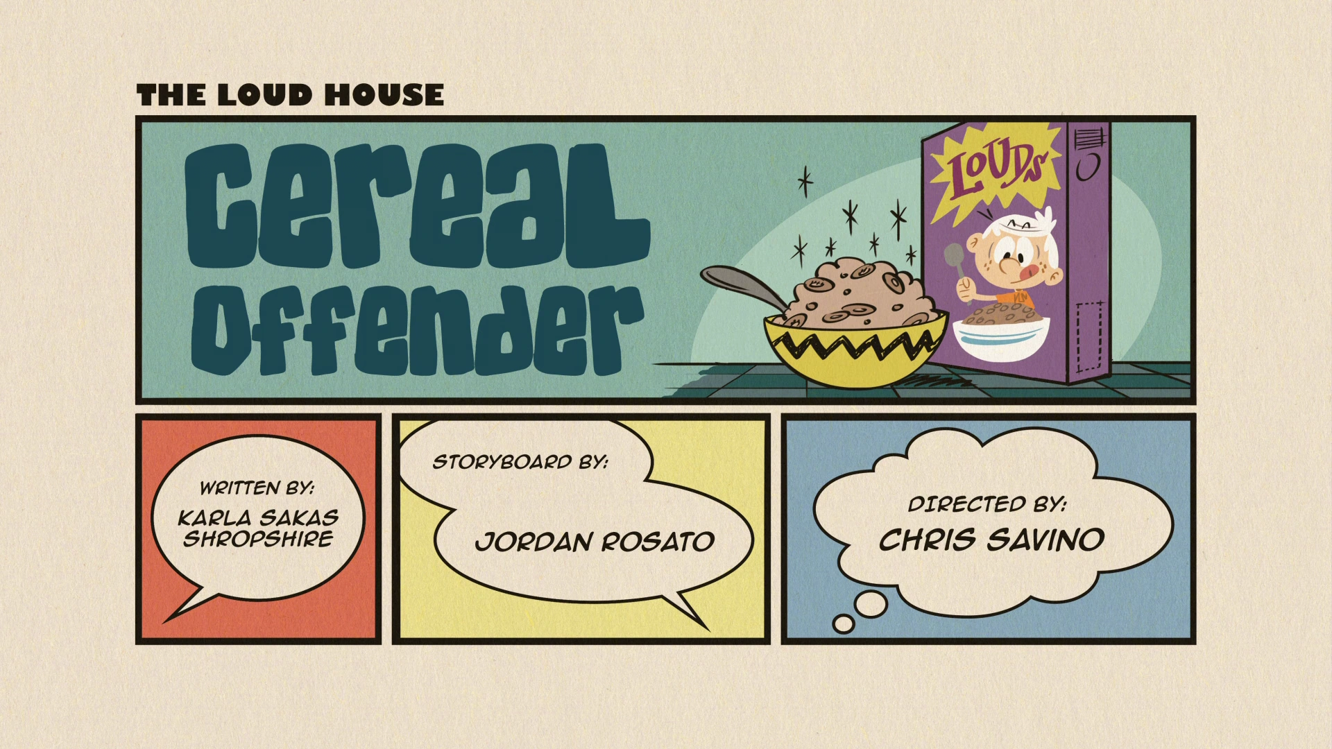 Cereal Offender The Loud House Encyclopedia FANDOM powered by Wikia