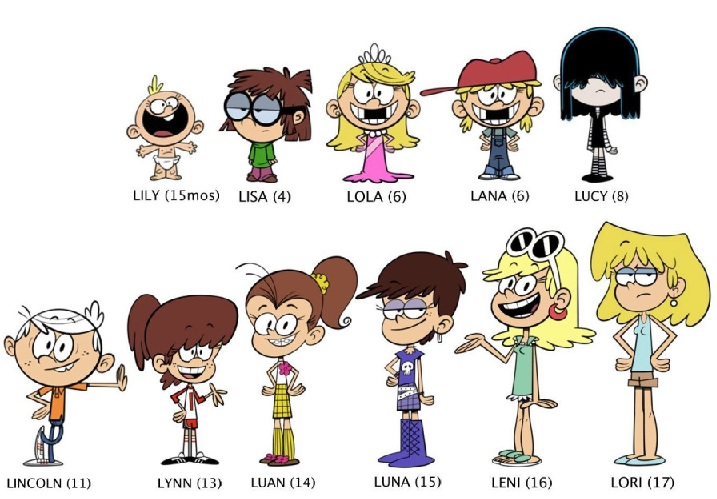 The Loud House Sisters And Brother Photo Loud House Characters | Images ...
