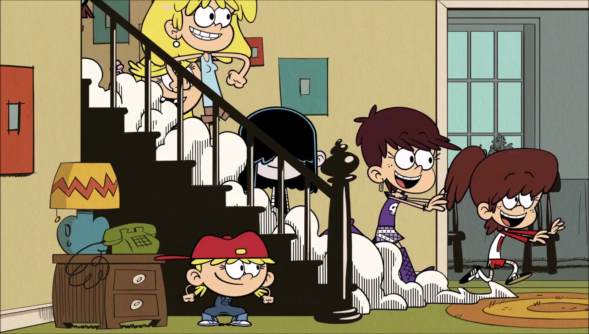 Image - S1E17B Sisters coming downstairs 2.png | The Loud House ...