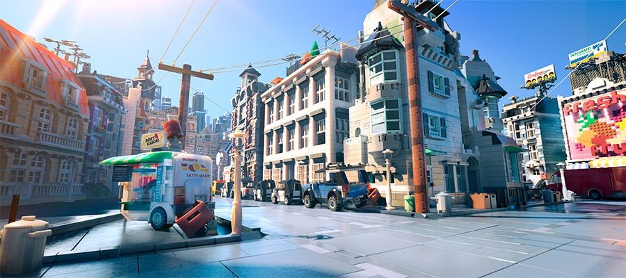 Lego Movie Brickburg Building Lego Movie Brickburg Building