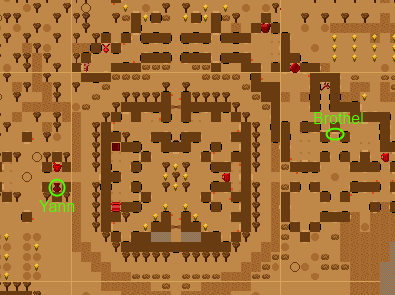 Yanns Book Quest - Map