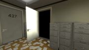 Door 428 open
