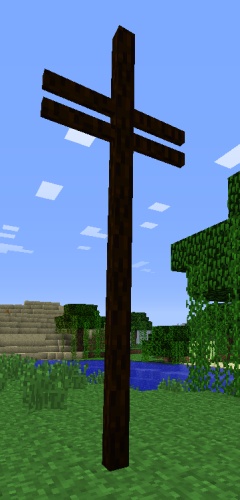 Post wood example