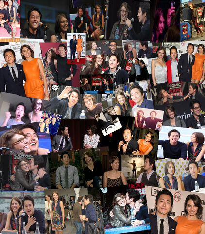 Datei:Steven Yeun & Lauren Cohan Collage.jpg