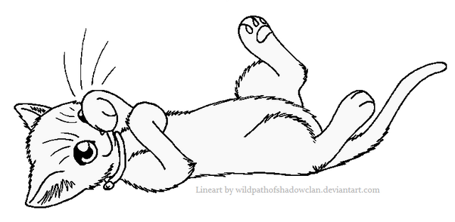 File:Kittypet Lineart by WildpathOfShadowClan.png