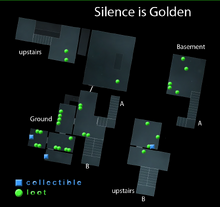 Silence is Golden Loot Map