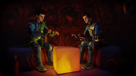 Scott and Virgil recharge