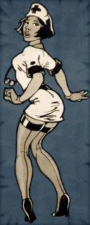 Nurse Cardboard Character