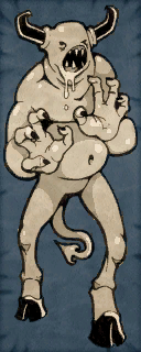 Devil Cardboard Character