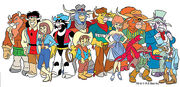 Moo Mesa characters