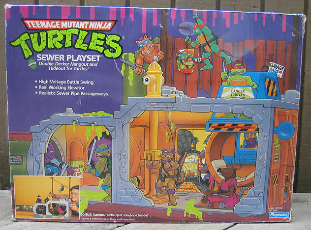 Sewer Playset (1989 toy) | TMNTPedia | FANDOM powered by Wikia